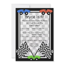 Race Day Invitation