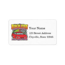 Race Fan Qualifying Address Label
