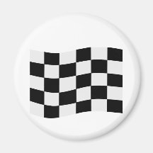 Race Flag Fridge Magnets