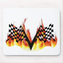 Race Flag mousepads by SouthPawArt Race Flag mousepads