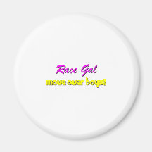 Race Gal Magnets