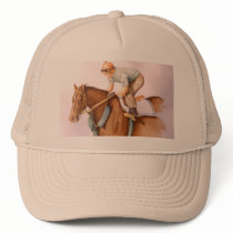 Race Horse and Jockey hats by Incatneato Race Horse and Jockey hats