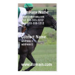 Race Horse Galloping Business Cards
