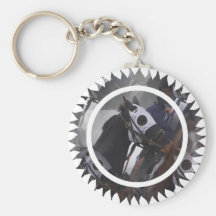 Race Horse Keychain