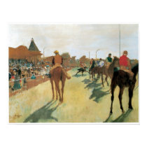 Race Horses Before the Stands, Degas Poster