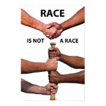 Race is not a Race Poster