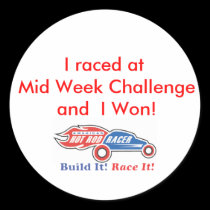 Race Night Sticker stickers