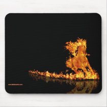 Race the fire - Mouse pad mousepads by IdleDynamics Race the fire - Mouse pad mousepads