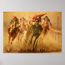 race, The Race Is On Print