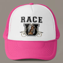 Race U hats by harnesshorse Race U hats