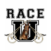 Race U t-shirts by harnesshorse Race U t-shirts