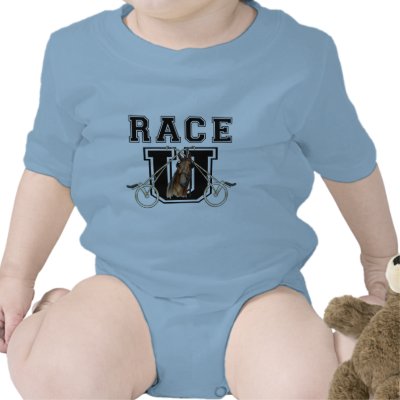 Race U Shirt by harnesshorse