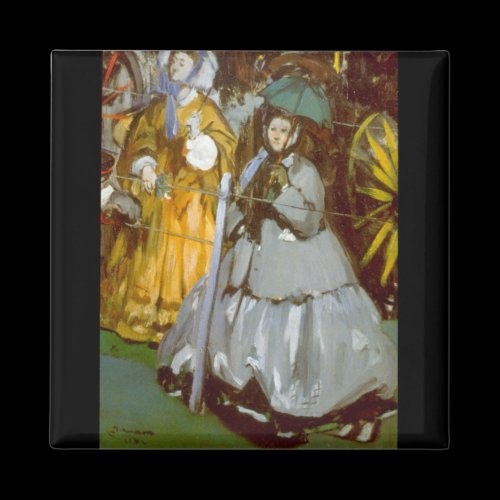 Racecourse by Edouard Manet Refrigerator Magnets