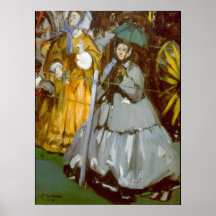 Racecourse by Edouard Manet Print