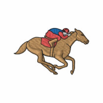 Racehorse embroidered shirts