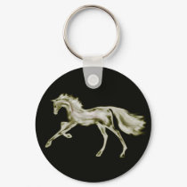 Racehorse Greats ~ SIlver Deco Keychain by ColtsCanines Racehorse Greats ~ SIlver Deco Keychain