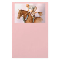 RaceHorse WaterColor stationery by Incatneato RaceHorse WaterColor stationery