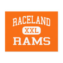 Raceland - Rams -  High School - Raceland Kentucky postcards