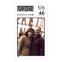 Rache and Mark's Engagement Photo postage