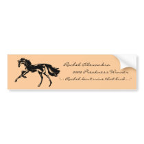 Rachel Alexandra the 2009 Preakness Winner bumper stickers by ColtsCanines Rachel Alexandra the 2009 Preakness Winner bumper stickers