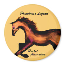 Rachel Alexandra the 2009 Preakness Winner magnets