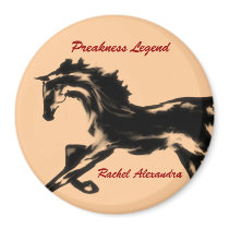 Rachel Alexandra the 2009 Preakness Winner magnets