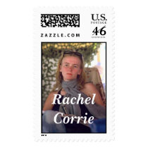 Rachel Corrie with scarf postage by henrynorr Rachel Corrie with scarf postage