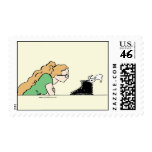 Rachel on a Stamp