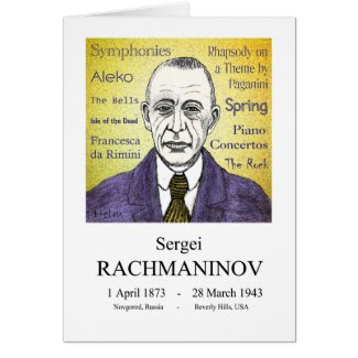 Rachmaninov Cards