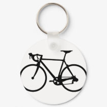 racing bike - racer bicycle keychains