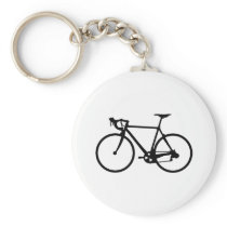 racing bike - racer bicycle key chains
