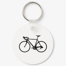 racing bike - racer bicycle keychains
