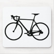 racing bike - racer bicycle mousepads by Tomaniac racing bike - racer bicycle mousepads