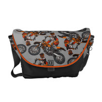 Racing bikes messenger bag