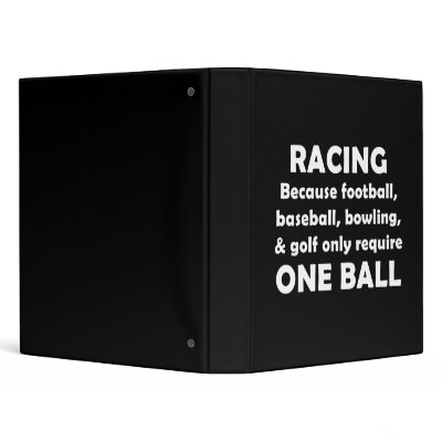 Racing binders