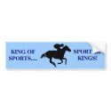 Racing bumper stickers