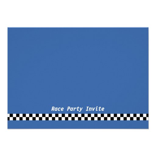 Racing Car, Birthday Party, Boys Admission Ticket Custom Invite