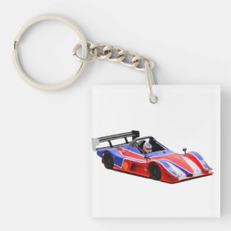 racing car keychains