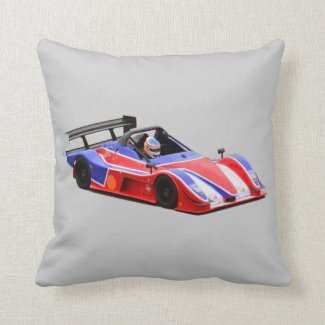 racing car pillow