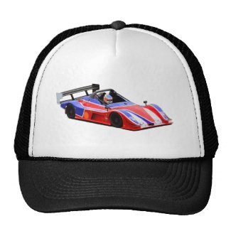 racing car trucker hat