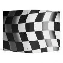 Racing Flag 3 Ring Binders