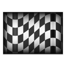 Racing Flag Custom Announcements