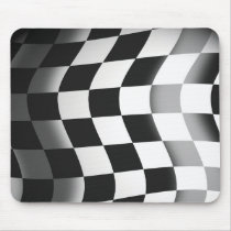 Racing Flag Mouse Pads