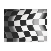 Racing Flag Postcards