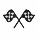 Racing Flags embroidered shirts