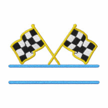 Racing Flags Embroidered Jacket