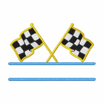 Racing Flags by ZazzleEmbroidery