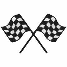 Racing Flags Embroidered Shirt