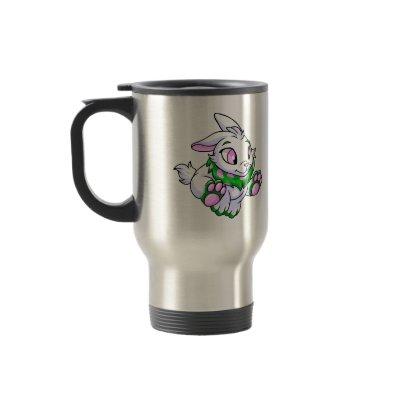Racing green Cybunny Mug by neopets