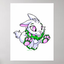 Racing green Cybunny posters